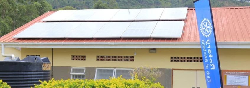 Rotary and Rotaract Clubs of Bwebajja Bring Solar Power to Nyamuyanja Health Center IV Rotary and Rotaract Clubs of Bwebajja Bring Solar Power to Nyamuyanja Health Center IV