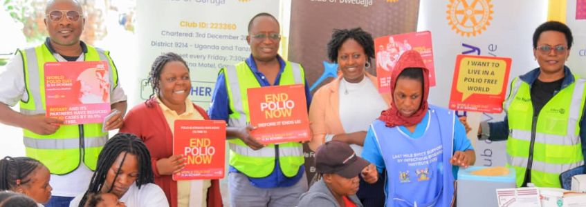 Uniting for a Polio-Free World: RC Bwebajja and Partners Take Action